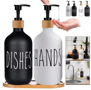 Hands and Dishes Dispenser Set With Stand