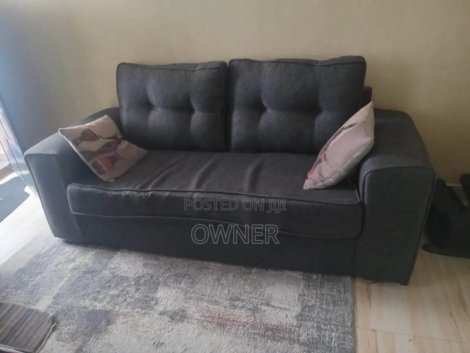 6 Seater Sofa Set + Poof