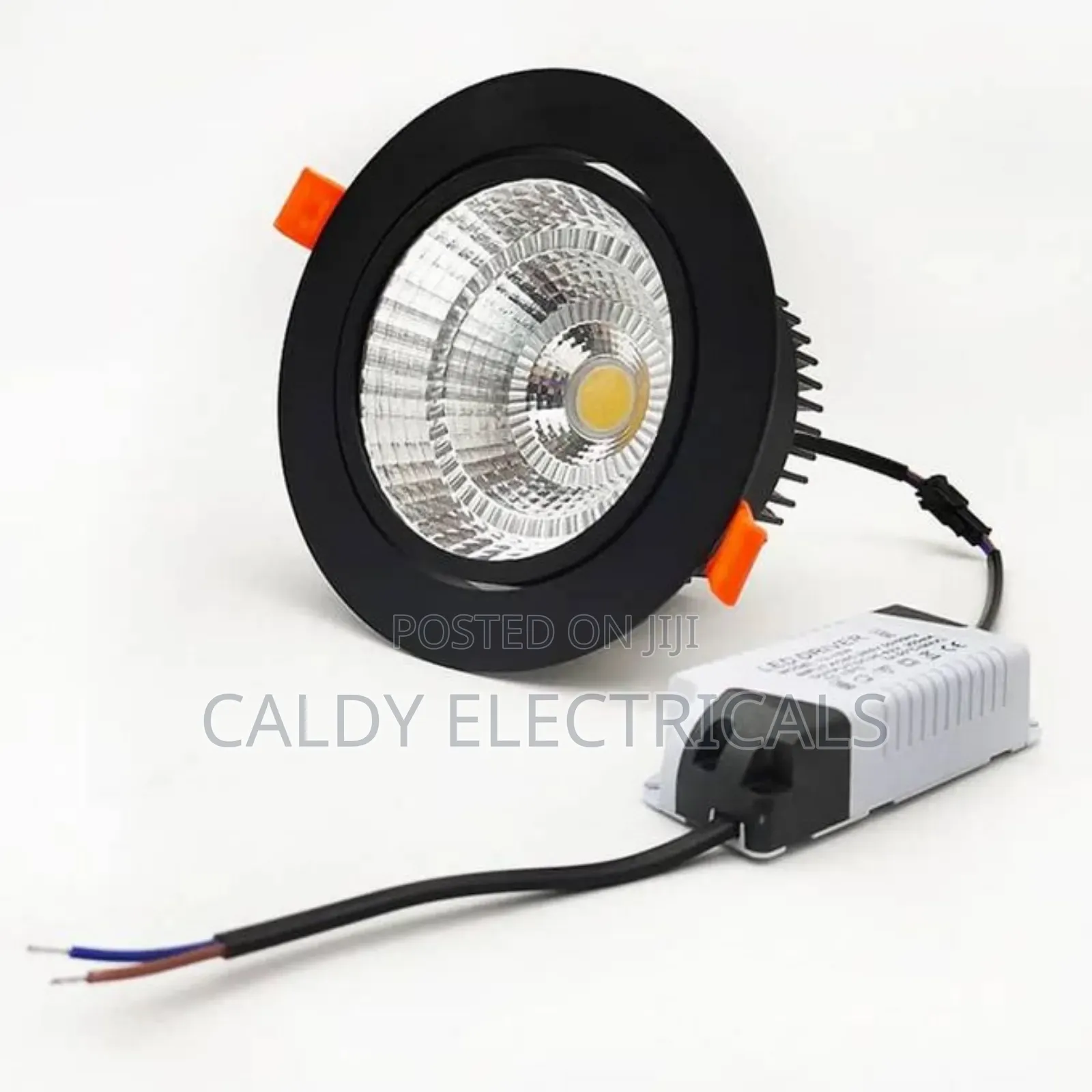 Modern Black Cob Led Recessed Downlight Cz2