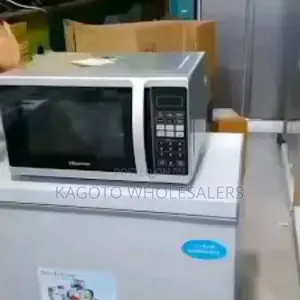 Silver Hisense Microwave 30l