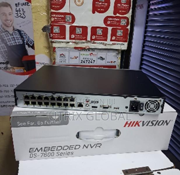 Hikvision Ds-7616ni-q2/16p 16ch Cctv Nvr