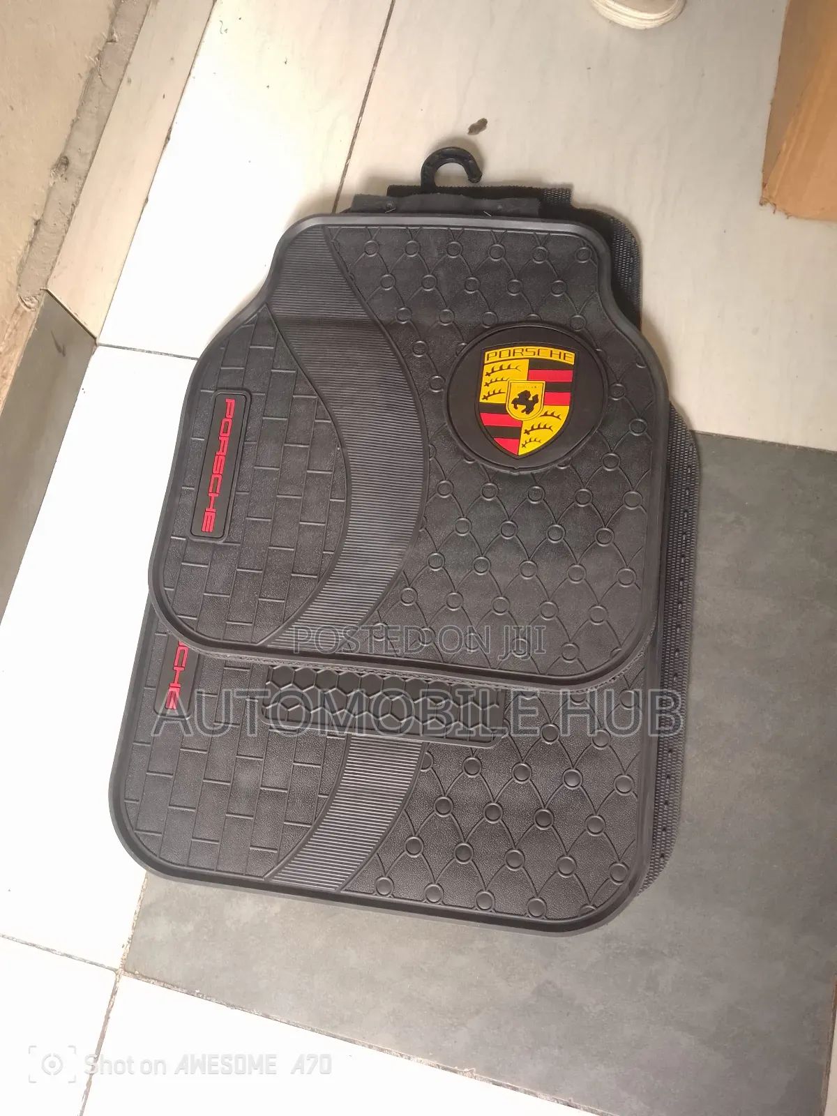 Premium Porsche Floor Mats–Luxury Custom Fit All-Weather Protection