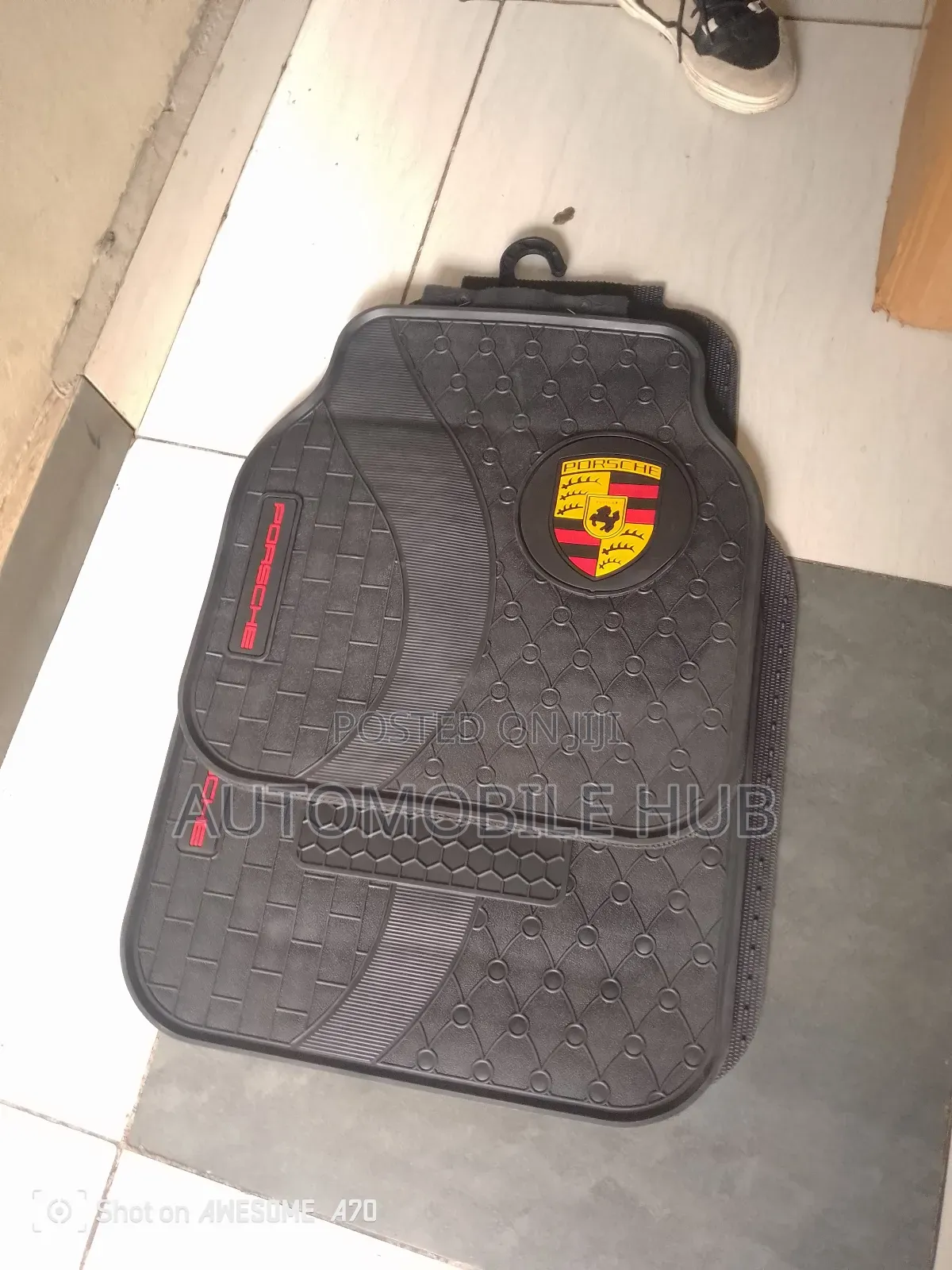 Premium Porsche Floor Mats–Luxury Custom Fit All-Weather Protection