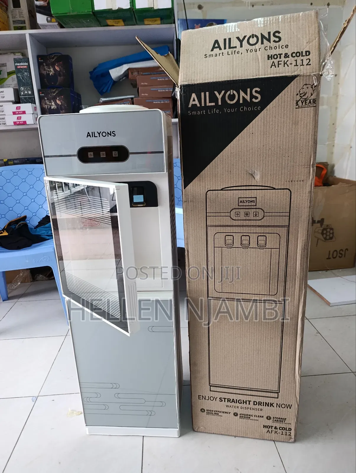 Ailyons Hot and Cold Top Load Water Dispenser
