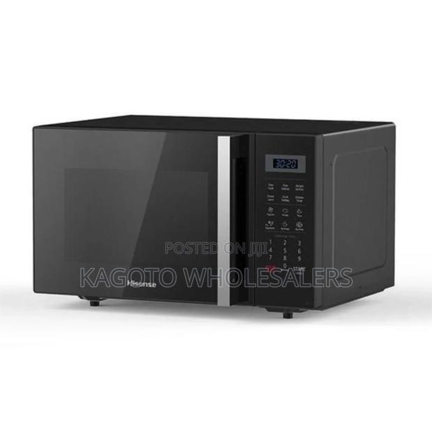 Black Hisense Microwave 30l