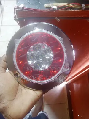 Round Led Chrome