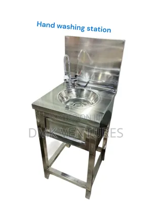 Exclusive Stainless Steel Hands Washing Station