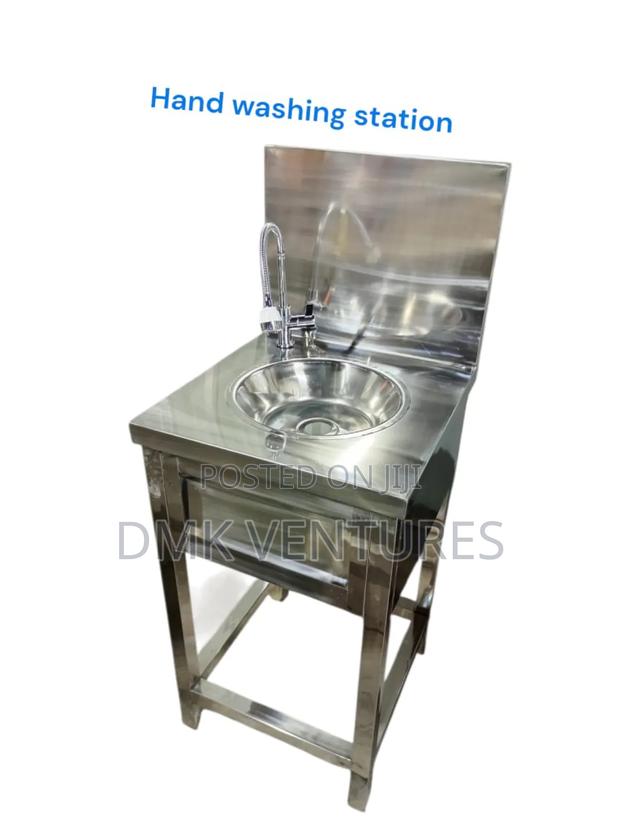 Exclusive Stainless Steel Hands Washing Station
