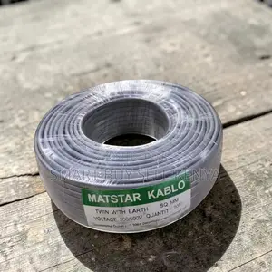 Long Lasting Flame Resistant 2.5mm Twin With Earth Electrical Cable