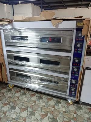 Exclusive Electric 9pans Three Deck Oven - thumbnail 2