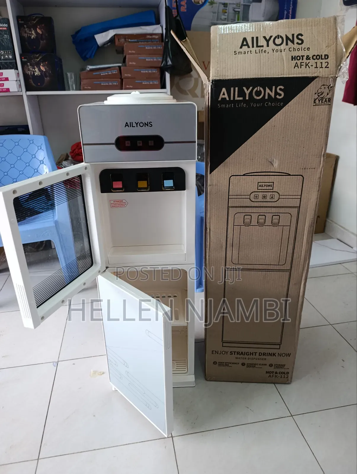 Ailyons 3 Taps Hot,Normal and Cold Water Dispenser