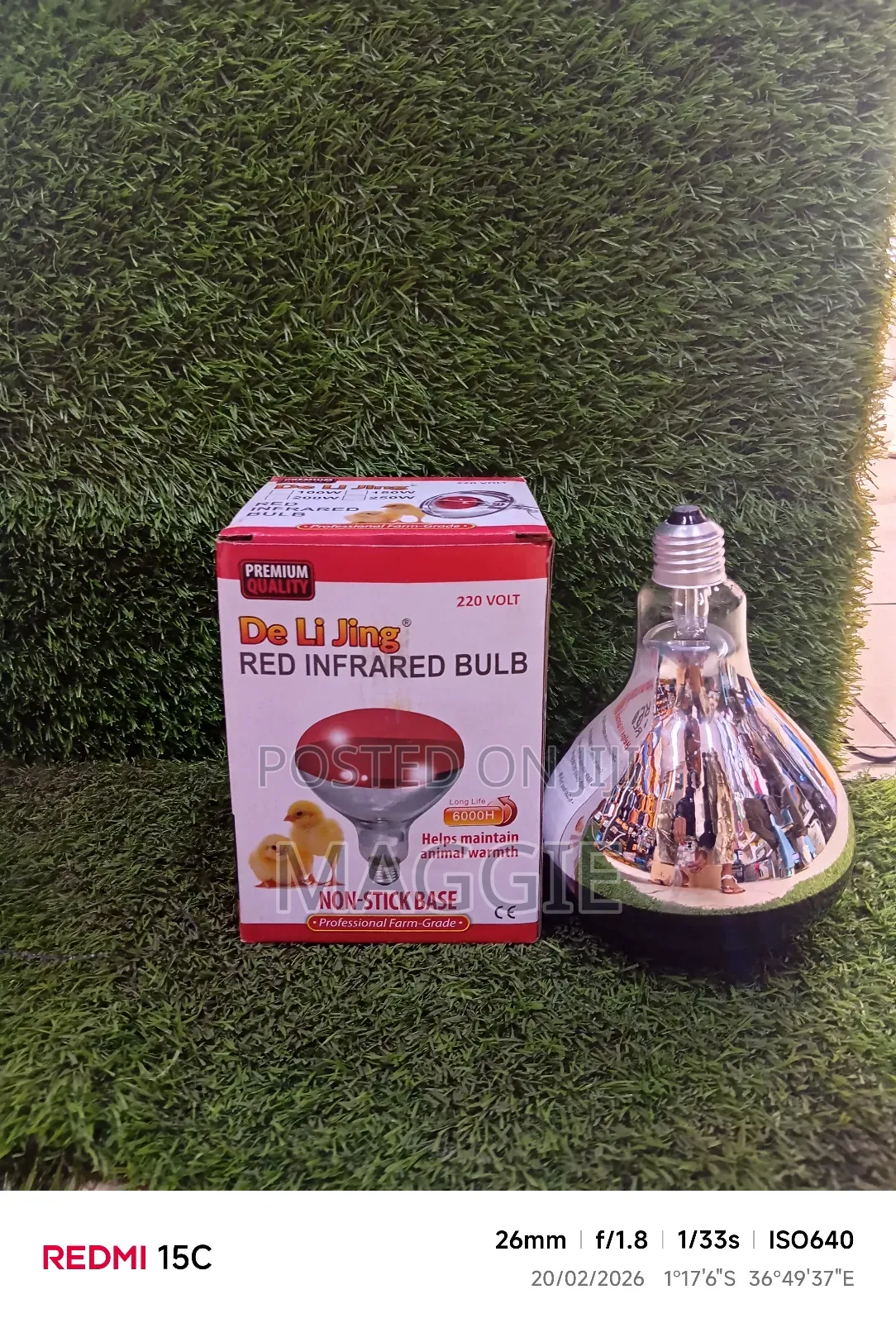 Red Infrared Bulb