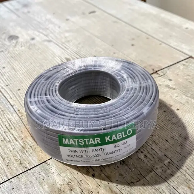 Corrosion Resistant 2.5mm Twin With Earth Flame Safe Electrical Cable