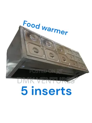 Exclusive 10inserts Food Warmer/Bain Merie