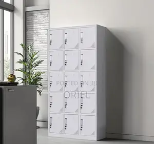 Modern Office Cabinet : 15-Door Office Locker Cabinet