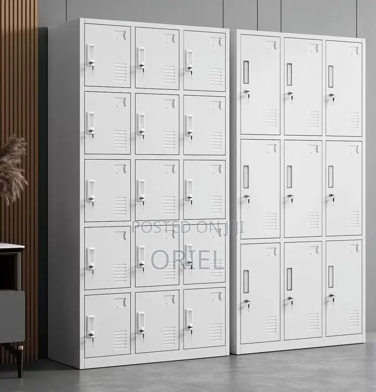 Modern Office Cabinet : 15-Door Office Locker Cabinet