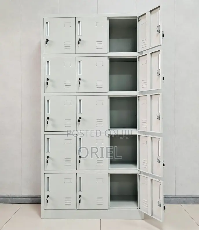 Modern Office Cabinet : 15-Door Office Locker Cabinet