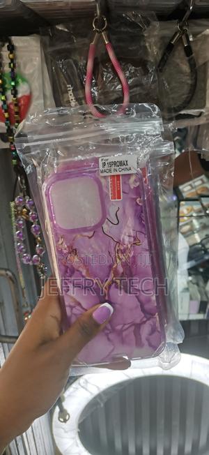 Exaar Marble Pattern Case Designed for iPhone 15 Pro Max - thumbnail 2