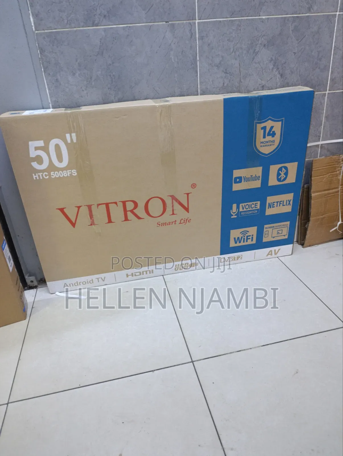 Vitron 50-Inch Smart Android Tv