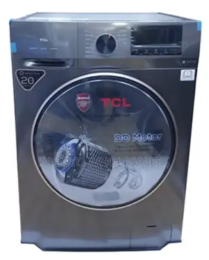 Grey Tcl 10kgs Wash And Dry Washing Machine