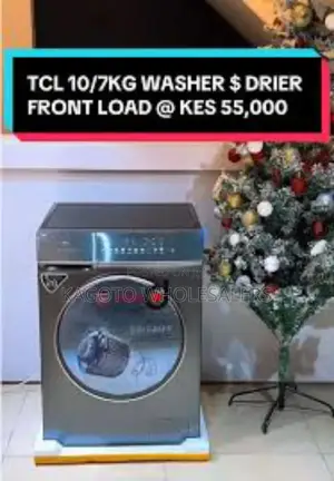 Pay On Delivery Tcl 10kgs Wash And Dry Washing Machine