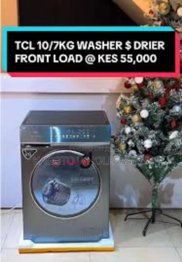 Pay On Delivery Tcl 10kgs Wash And Dry Washing Machine