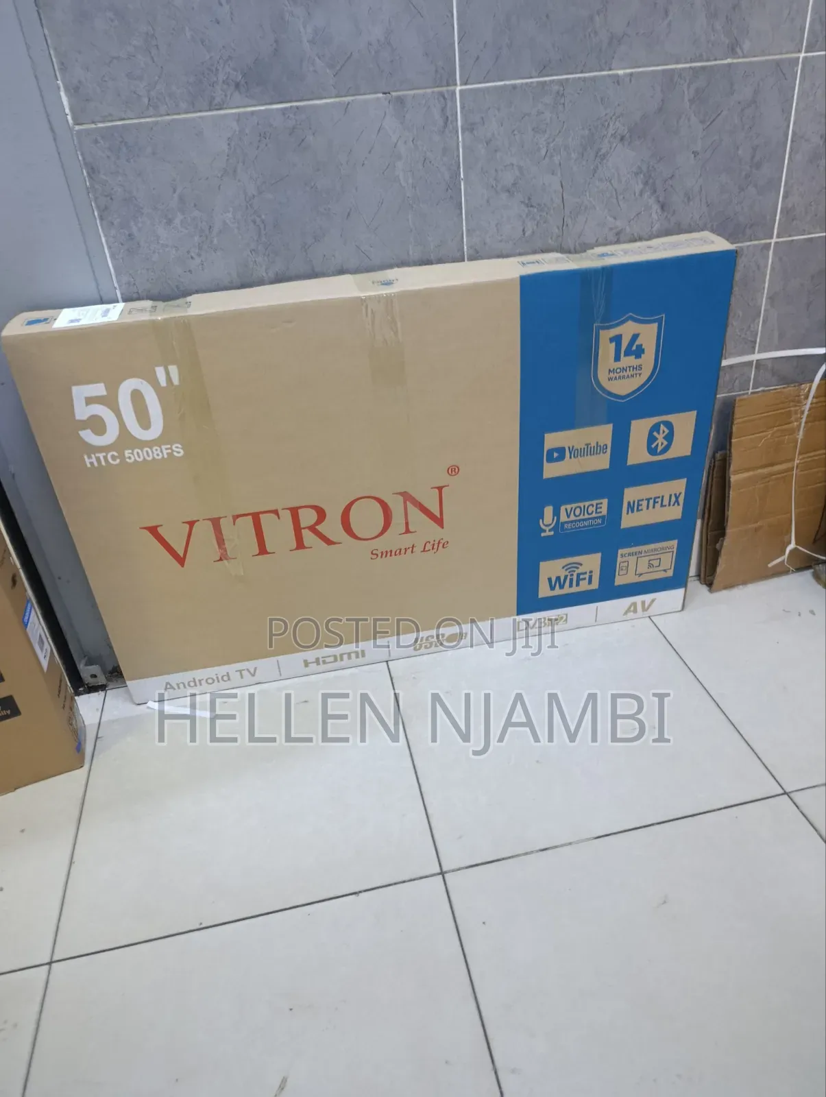 Vitron Htc5008fs 50" Smart Android Tv