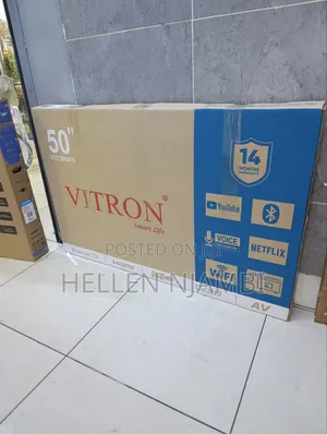 Vitron 50” Led Full Hd Smart Android Tv With Built-in Decoder Wifi