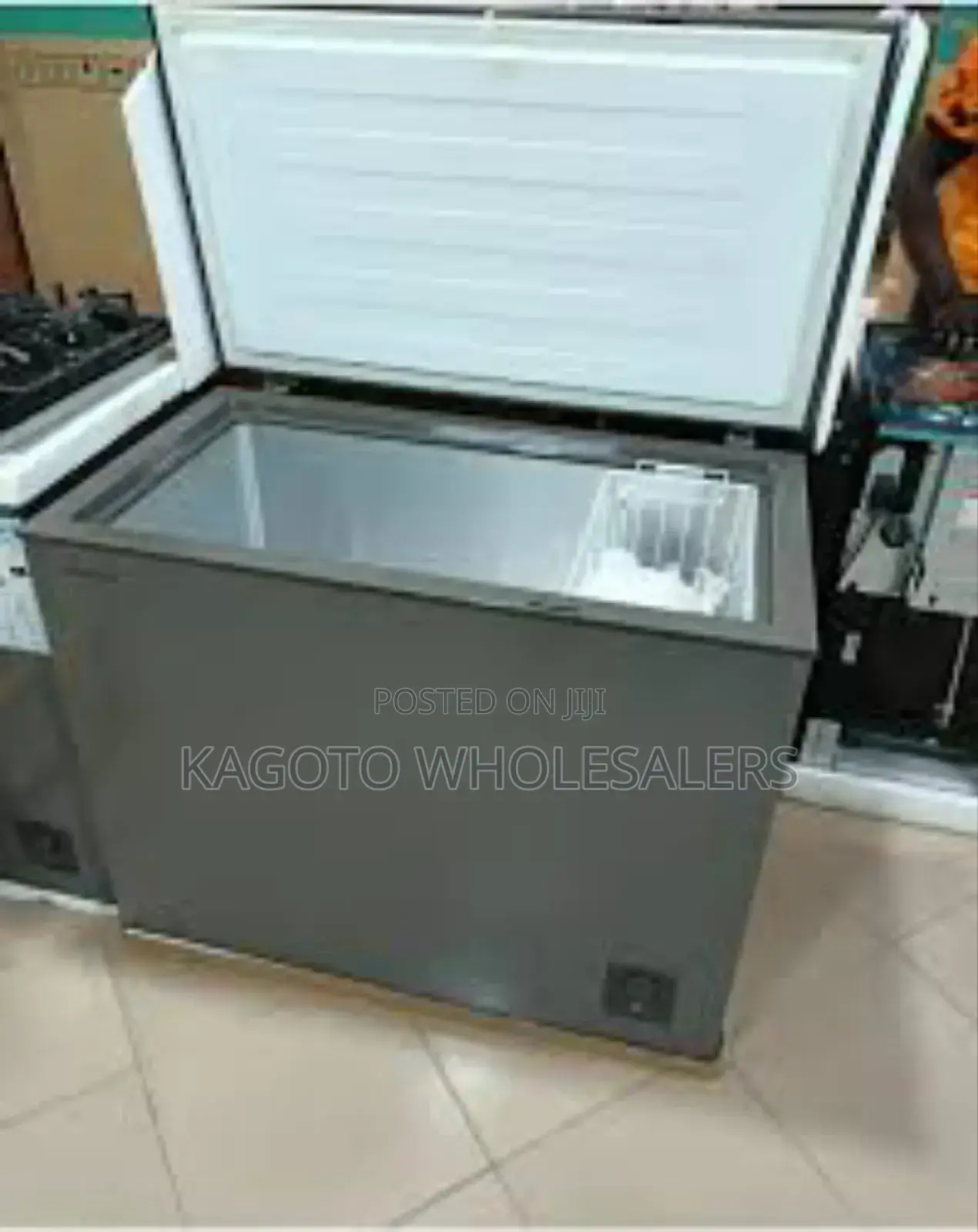 Grey New 269l Skyworth Freezer