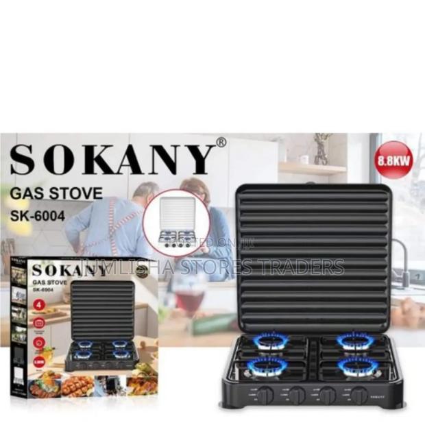 Sokany Full Table Top Gas Cooker Sk-6004 - main view