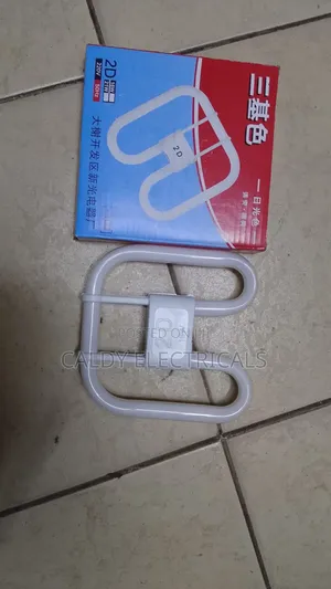 2d Butterfly-Shaped Compact Fluorescent Lamp