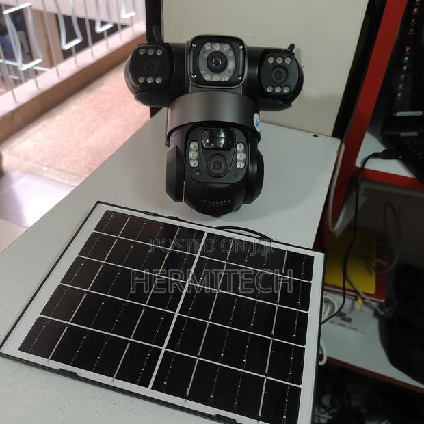 New Model Triple Lens 4g CCTV Cameras - main view