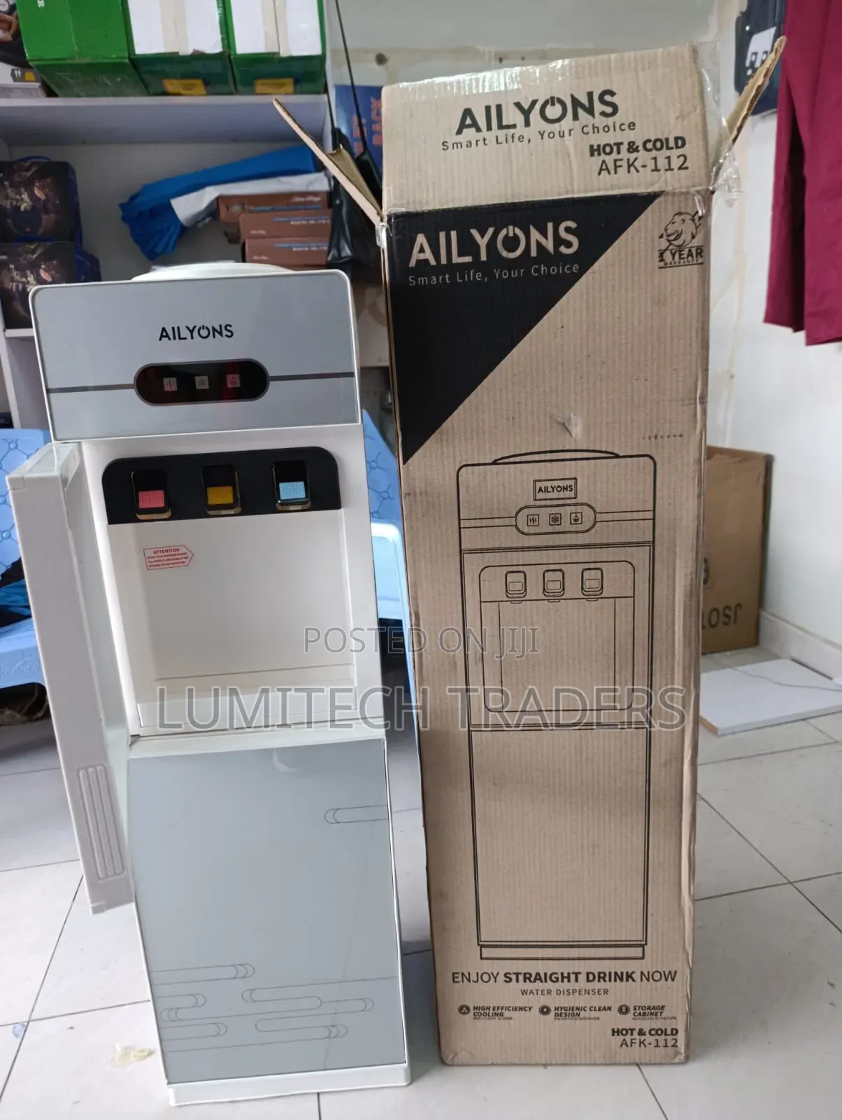 Ailyons Hot and Cold Water Dispenser