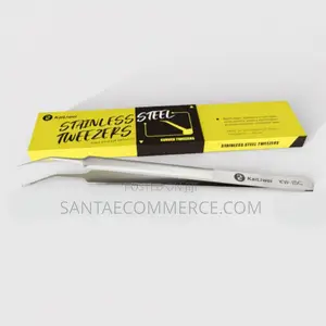 Kailiwei Stainless Steel Curved Tweezers (Kw-15c)