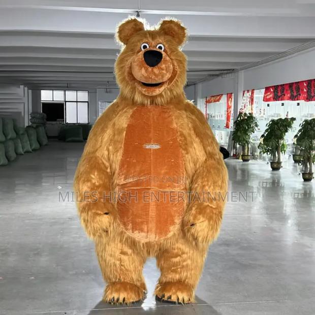 Brown Bear Mascot Costume for Events