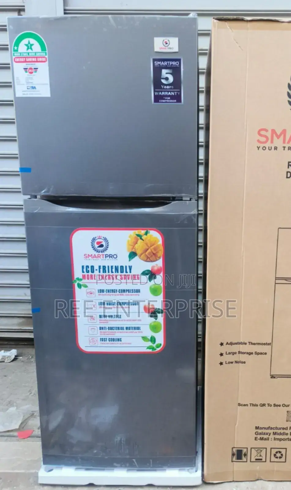 Sfr-175-dt-i Double Door Refrigerator, 138l - Silver
