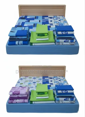 Mixed-and-Matched Bedsheets