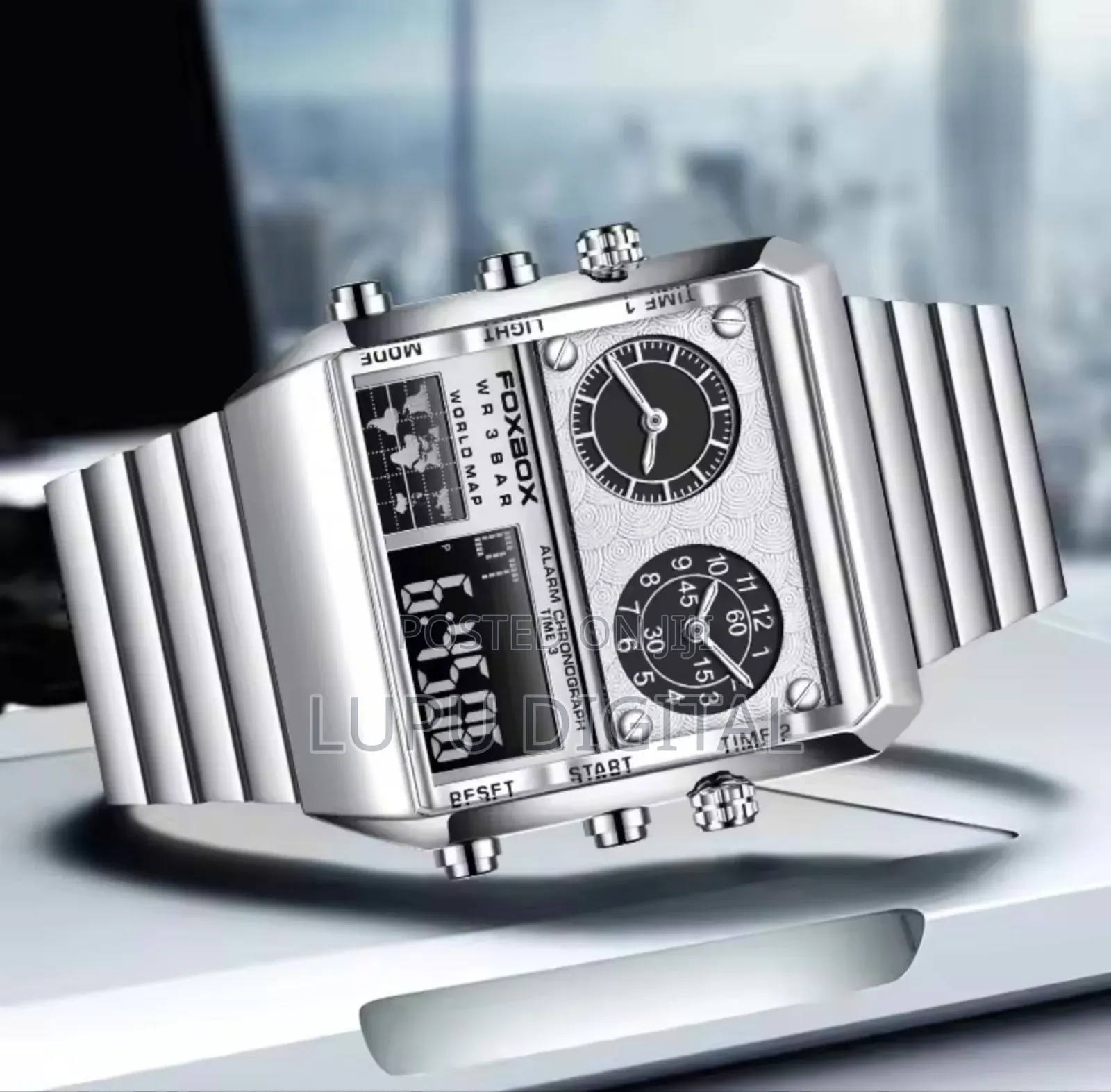 Foxbox Dual Display Watch