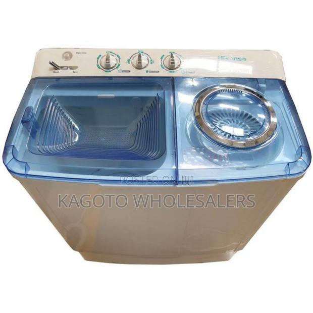 Semi Automatic Hisense 13kgs Twin Tab