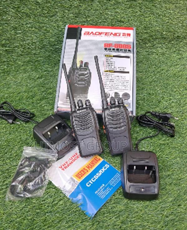 Baofeng Bf-888s Security Walkie Talkie Black - main view