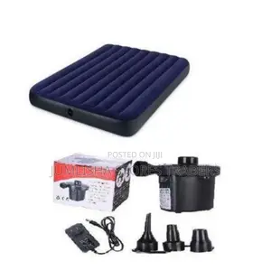 Intex 5*6 Inflatable Mattress With Free Electric Pump