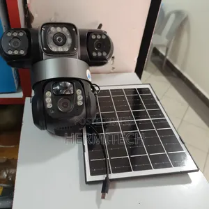 4g Triple CCTV Surveillance Cameras