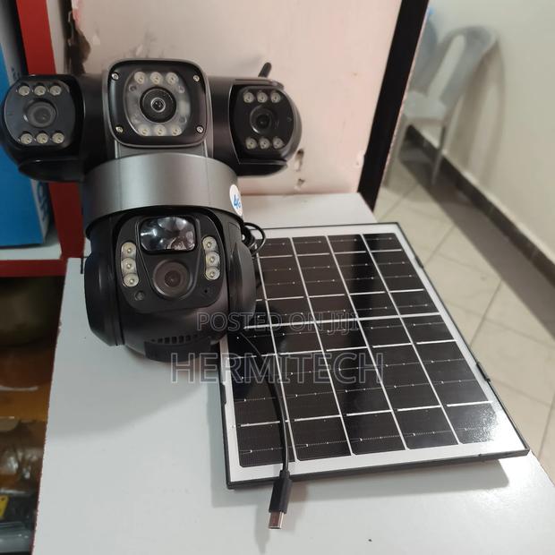 4g Triple CCTV Surveillance Cameras - main view