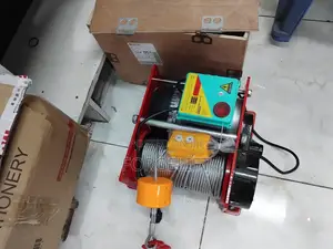Industrial 1ton Electric Winding Hoist With Remote Control