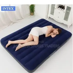 Intex 6*6 Inflatable Mattress With Free Electric Pump
