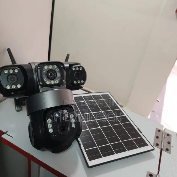 3 Lens 4g Surveillance Cameras With Alarm Push - thumbnail 3