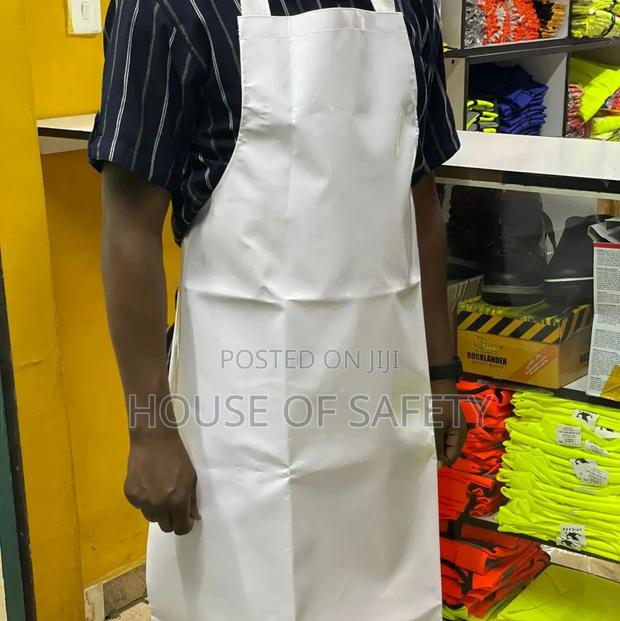 Chef Catering Style Aprons White - thumbnail 3