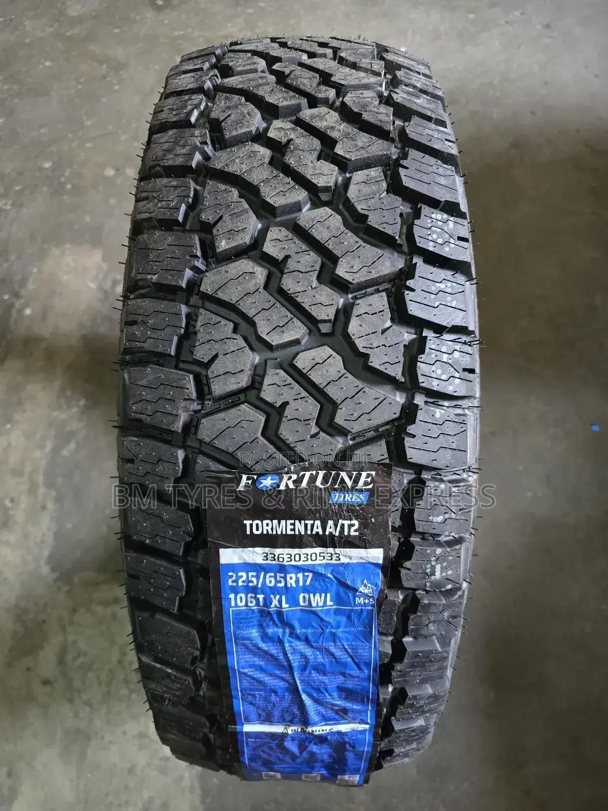 225 /65 R17 Fortune Tyres (All Terrein)