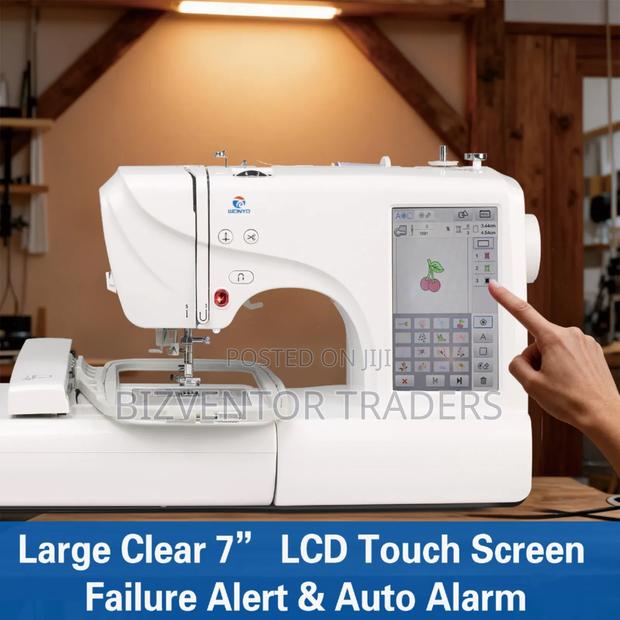 Compact Es5 Home Embroidery Machine – High Quality Stitching - main view