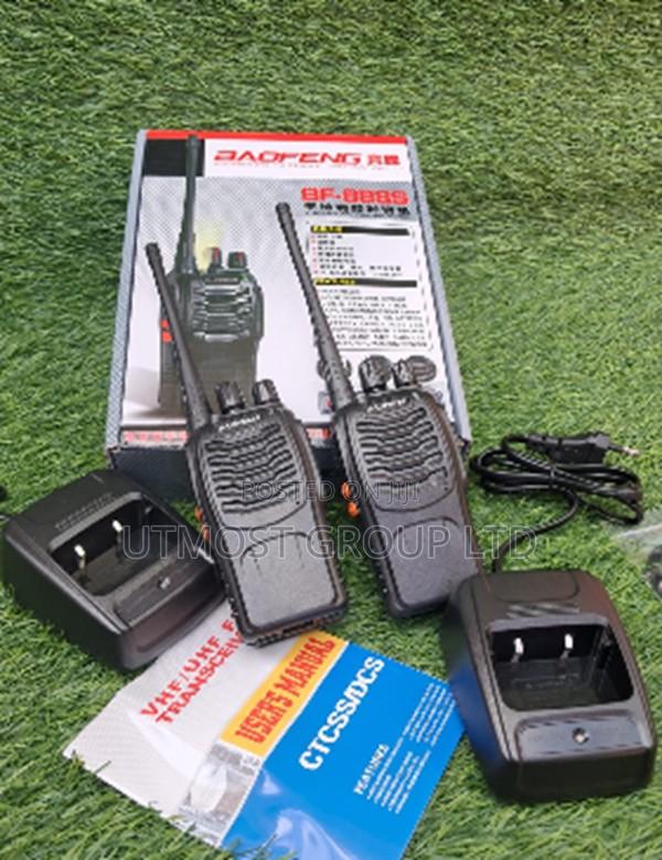 Baofeng Bf-888s Long Range Walkie Talkie Black - main view